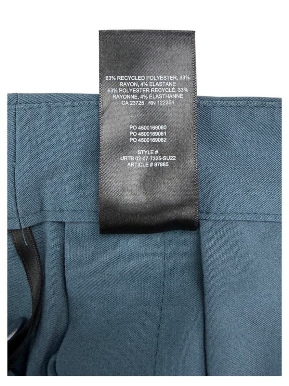 SUNDAY BEST Aritzia Olive Micro High Waisted Pleated Skirt Size 4 Blue - Picture 7 of 7